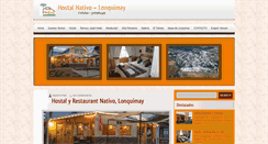 Desktop Screenshot of hostalnativo.cl